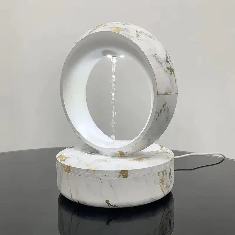 ヴァポリス- 2 in 1 USB電源リングライト加湿器