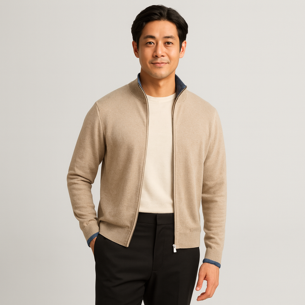 Abel | Lightweight Zip-Up Jacket