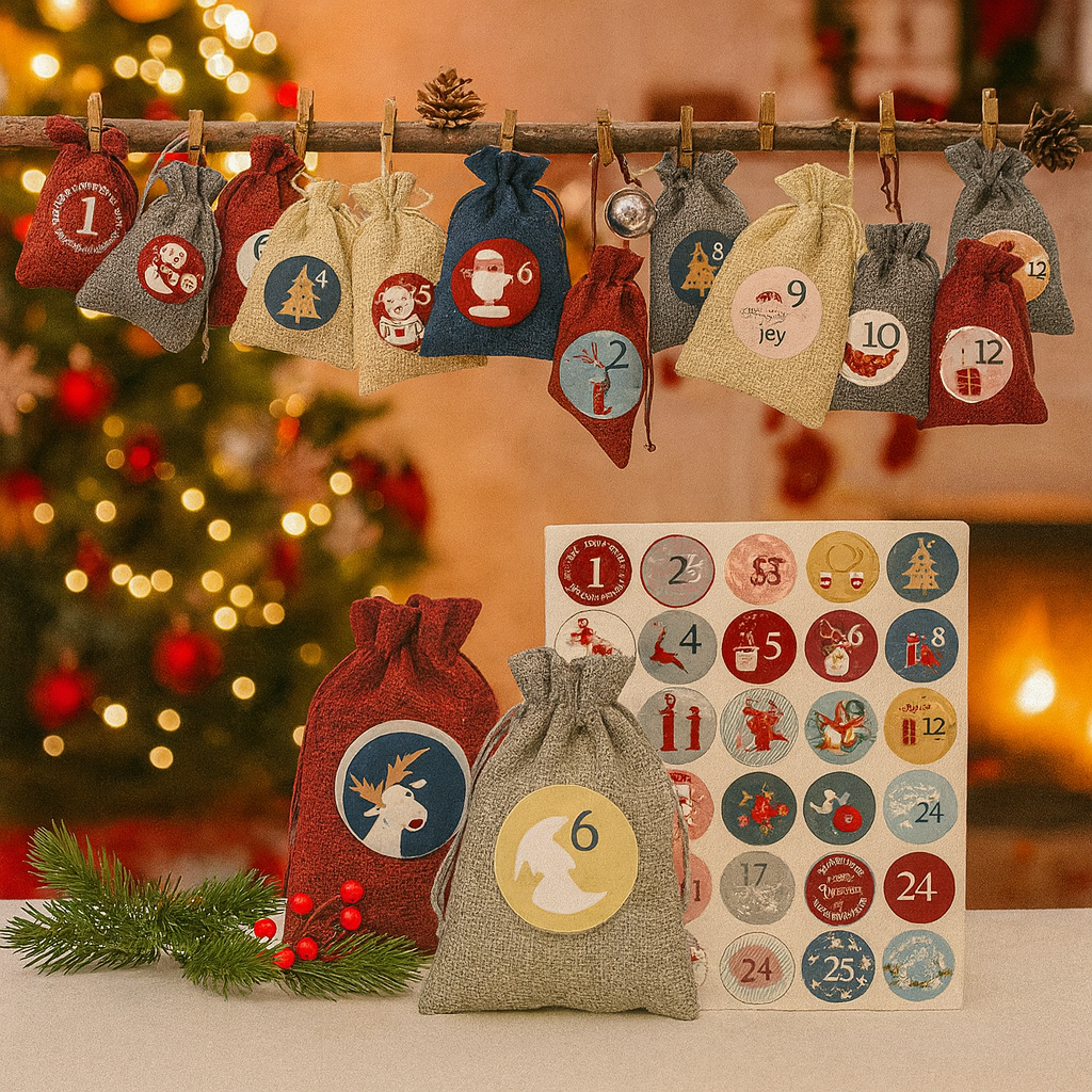 AURUM | Elegant Christmas Countdown Bag