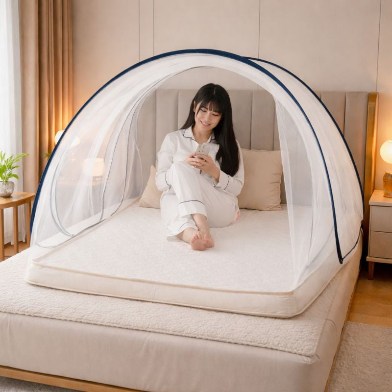 BreezeGuard | Foldable Round Mosquito Net