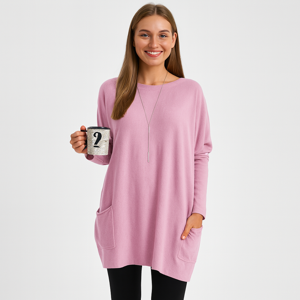 Cassandra | Everyday Sweater with Pocket