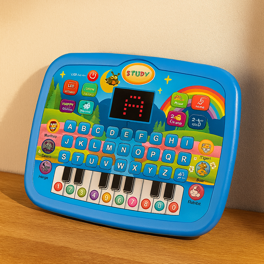 子供向け学習タブレット - 文字、数字、音、ピアノの鍵盤