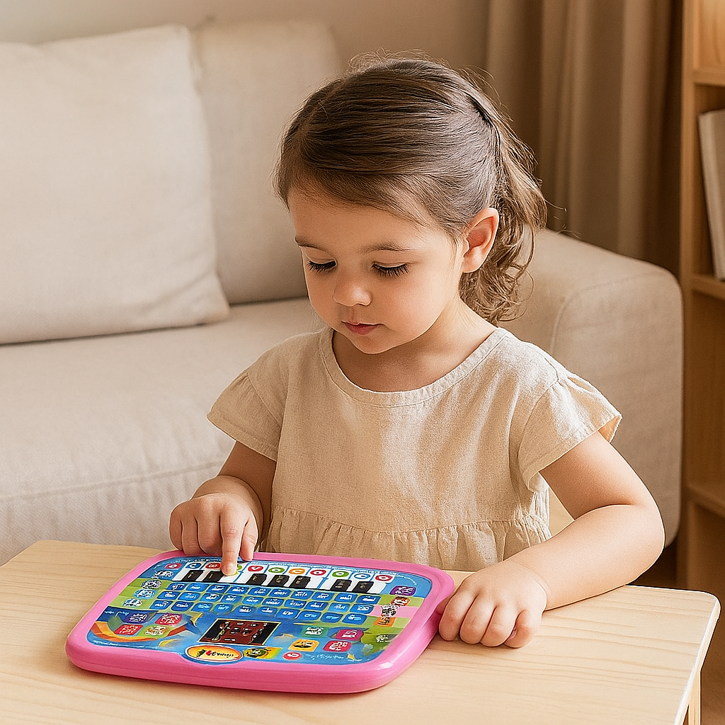 子供向け学習タブレット - 文字、数字、音、ピアノの鍵盤