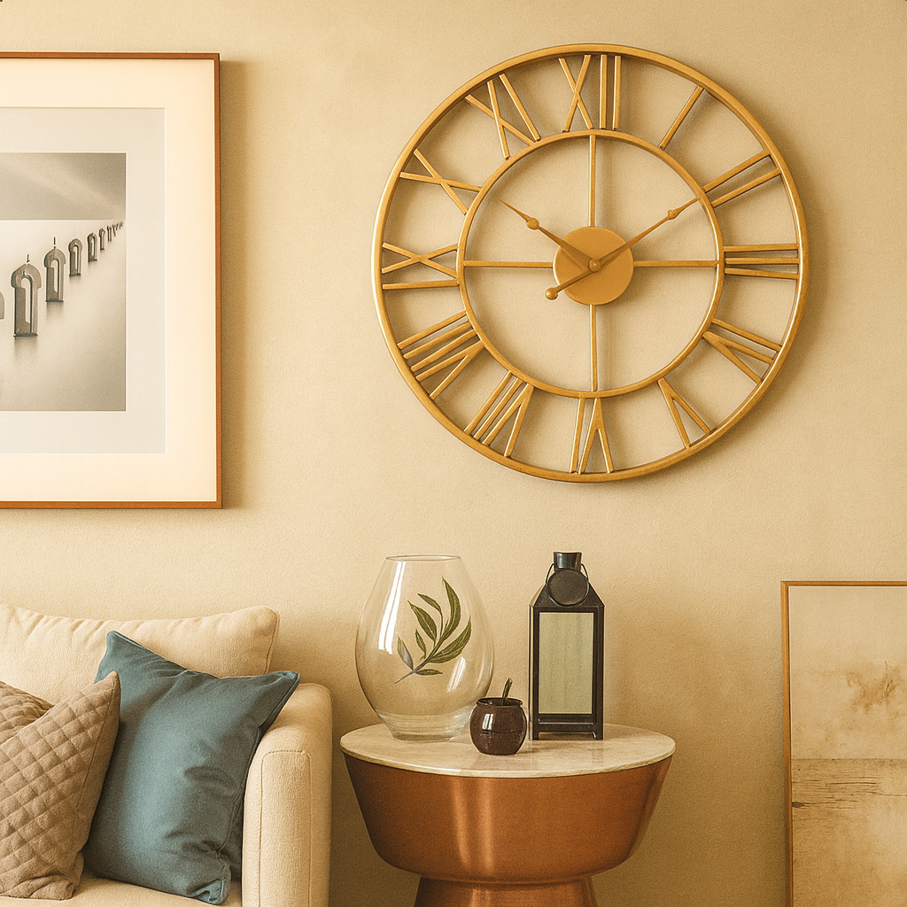 Corvian | Skeleton Wall Clock