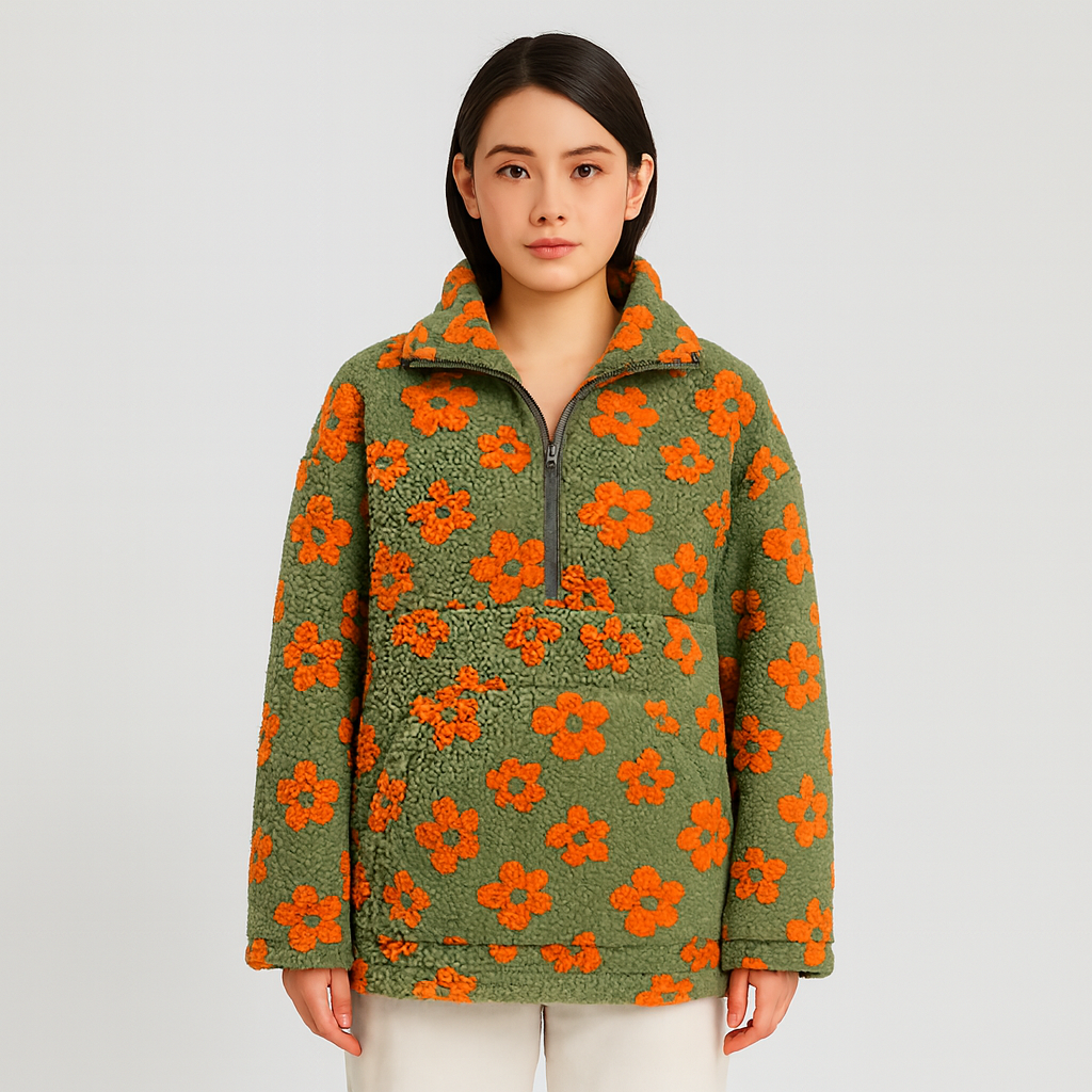 Elaine | Elegant floral sweater