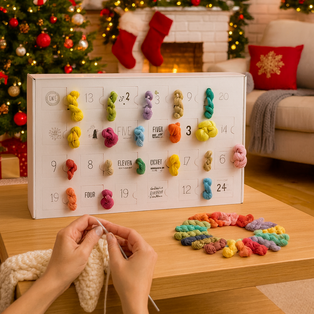 Festive Yarn Countdown | 24-Day Christmas Advent Calendar