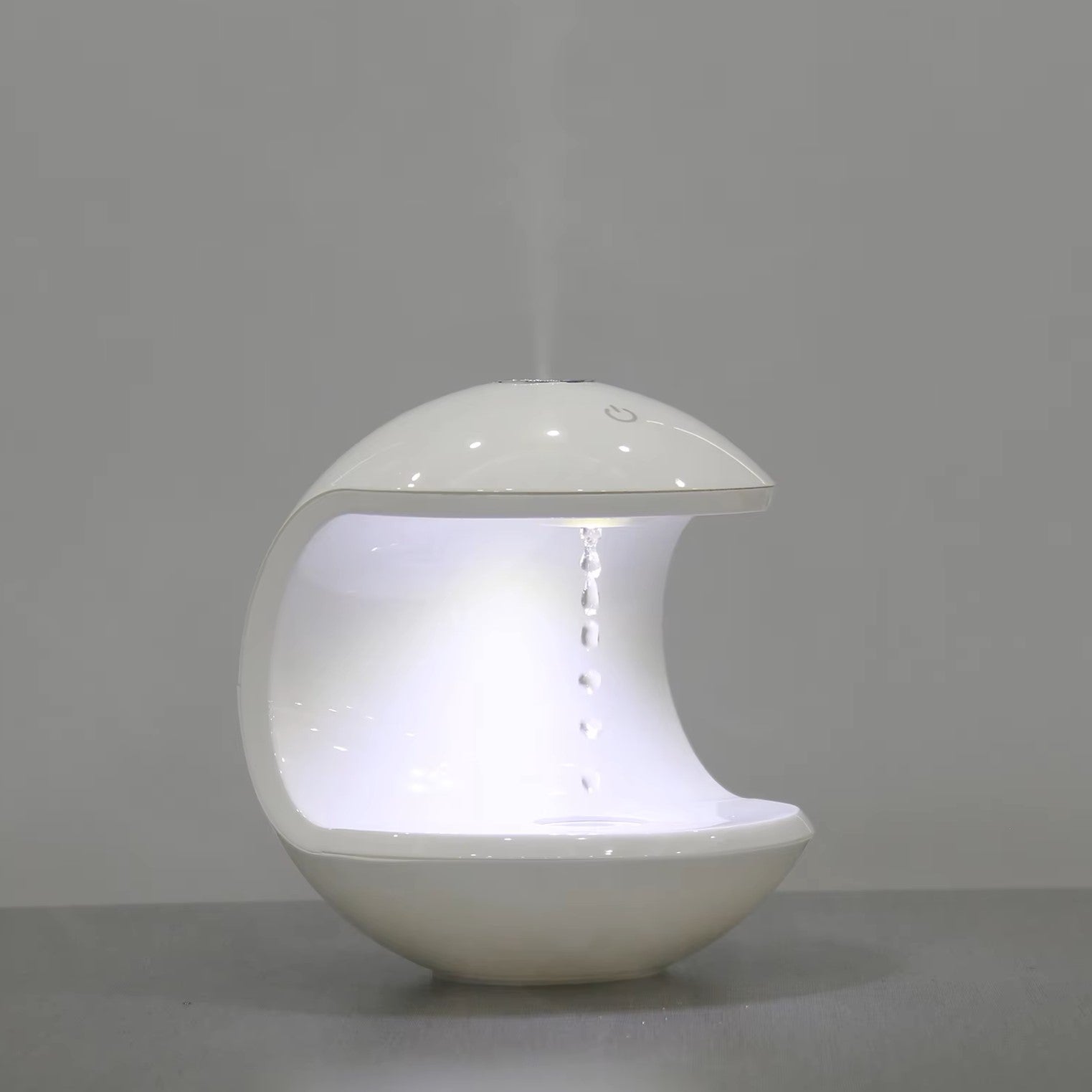 ヴァポリス- 2 in 1 USB電源リングライト加湿器