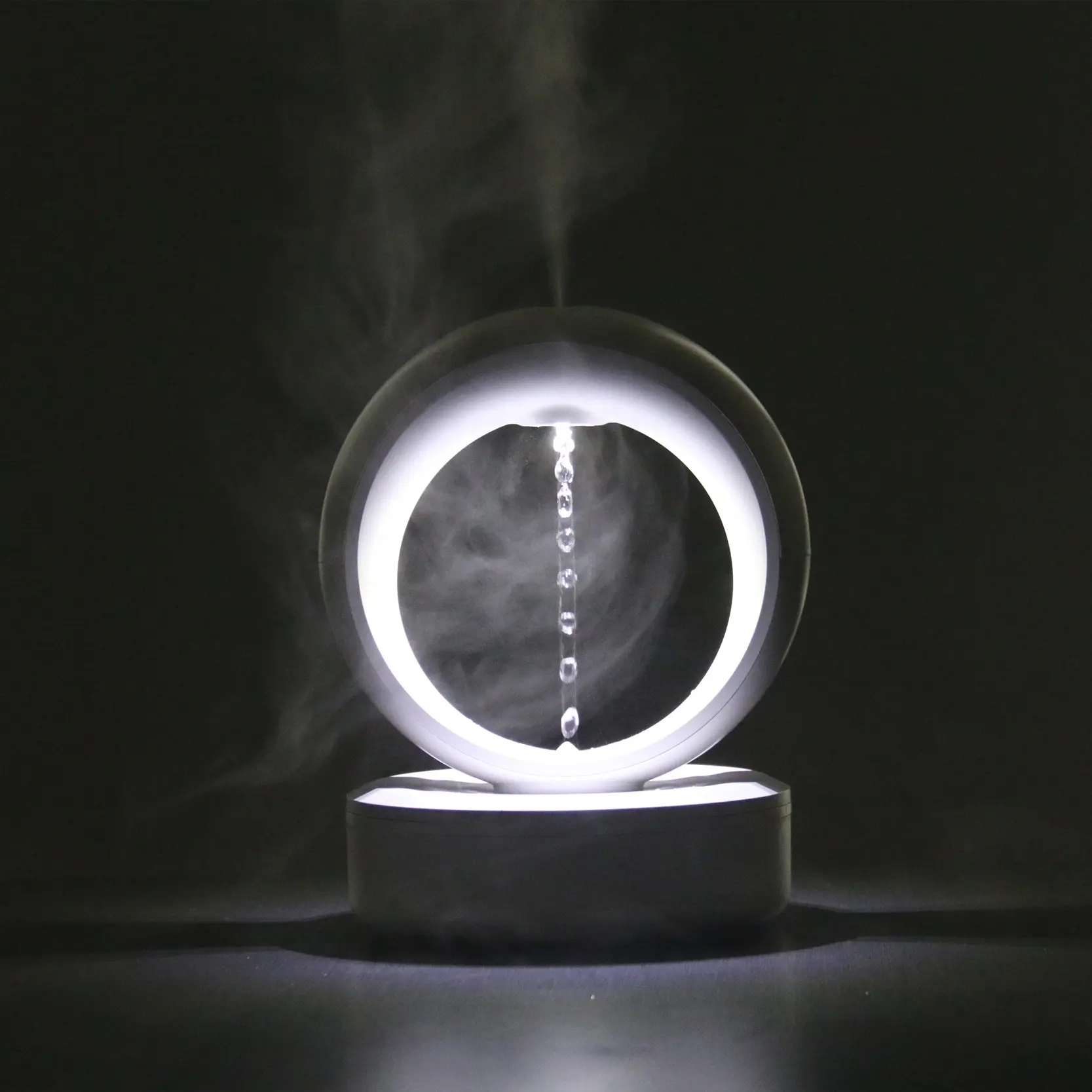 ヴァポリス- 2 in 1 USB電源リングライト加湿器