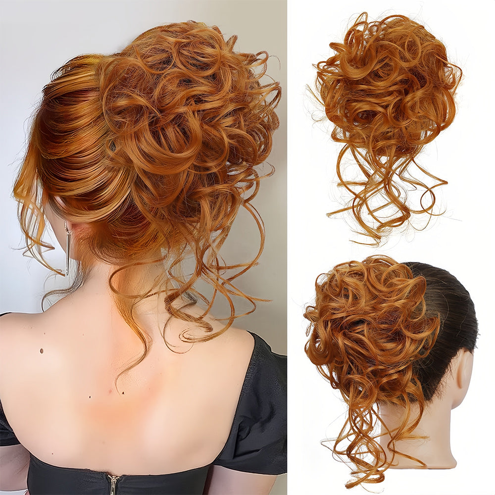 グラムカール – ボリュームのあるカーリーヘアのヘッドピース