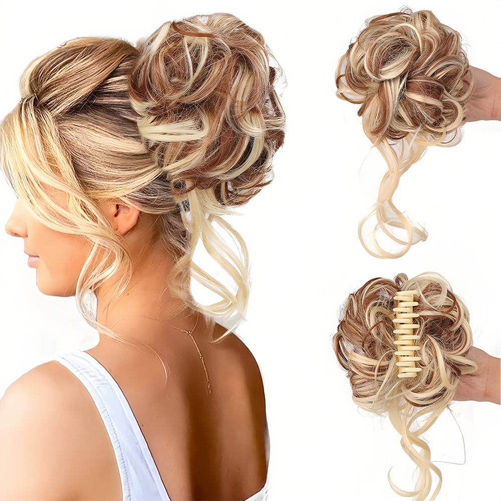 グラムカール – ボリュームのあるカーリーヘアのヘッドピース