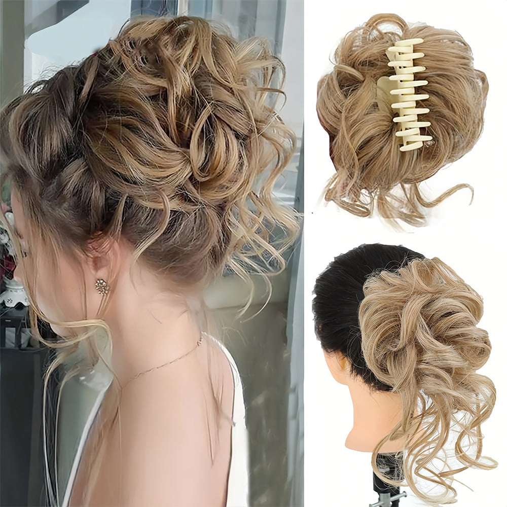 グラムカール – ボリュームのあるカーリーヘアのヘッドピース