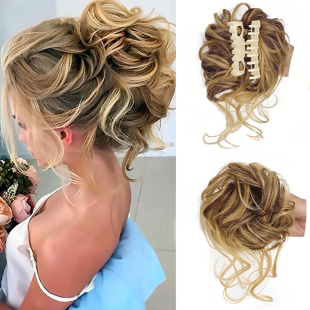 グラムカール – ボリュームのあるカーリーヘアのヘッドピース