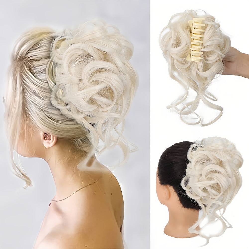 グラムカール – ボリュームのあるカーリーヘアのヘッドピース