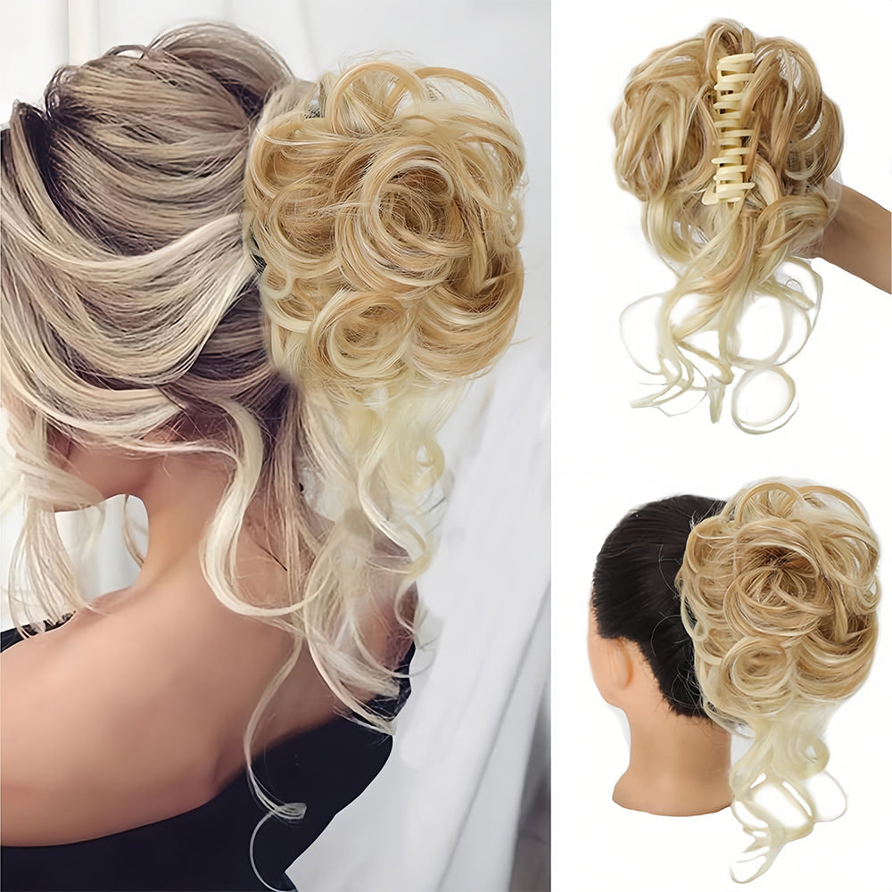 グラムカール – ボリュームのあるカーリーヘアのヘッドピース