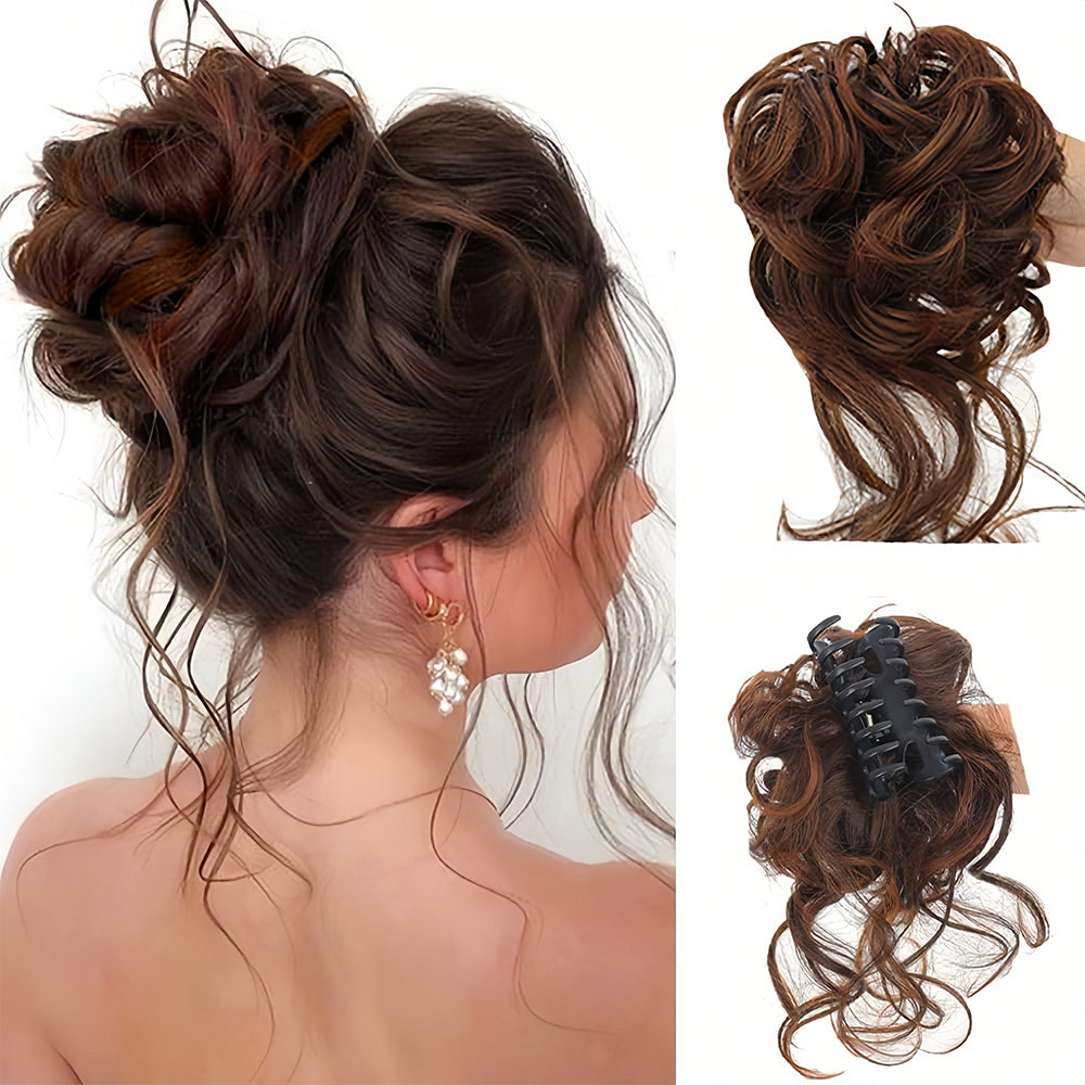 グラムカール – ボリュームのあるカーリーヘアのヘッドピース