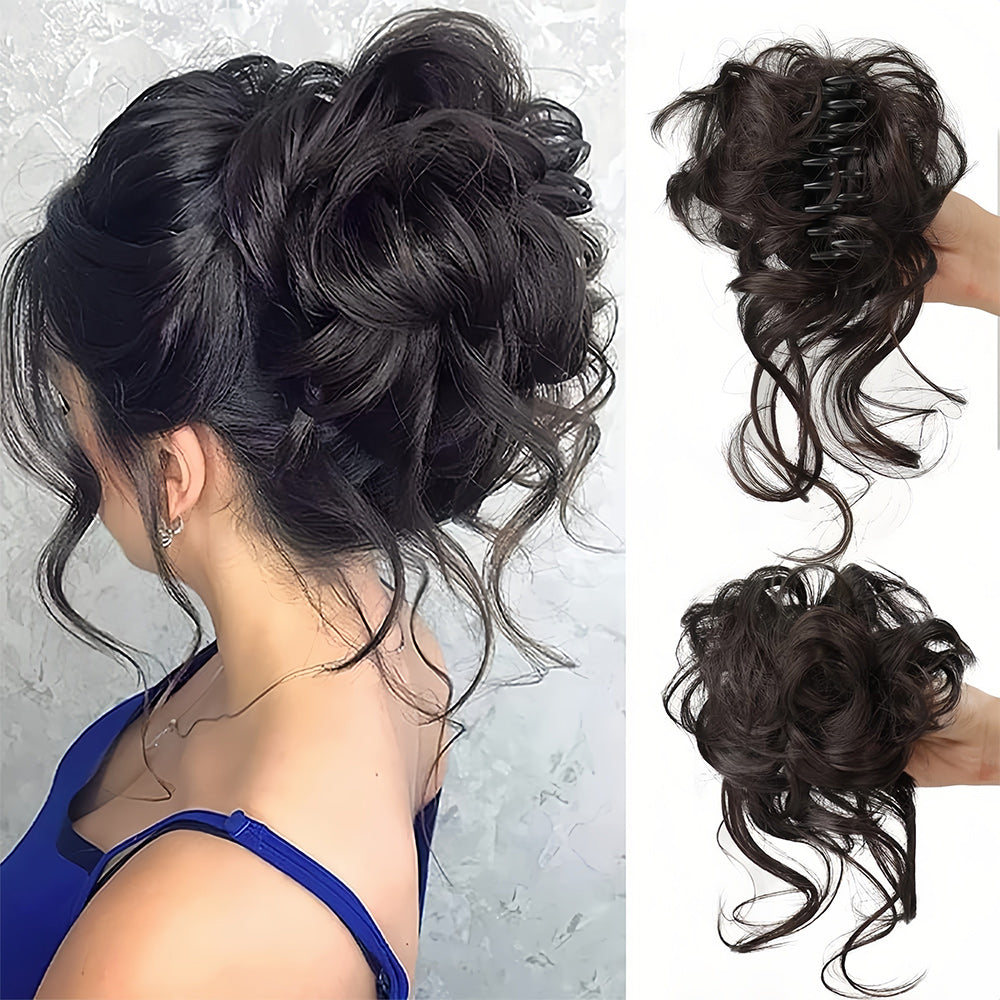 グラムカール – ボリュームのあるカーリーヘアのヘッドピース