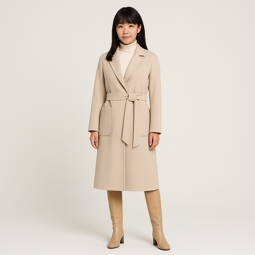 Hailey | Luxurious Double-Faced Cashmere Coat