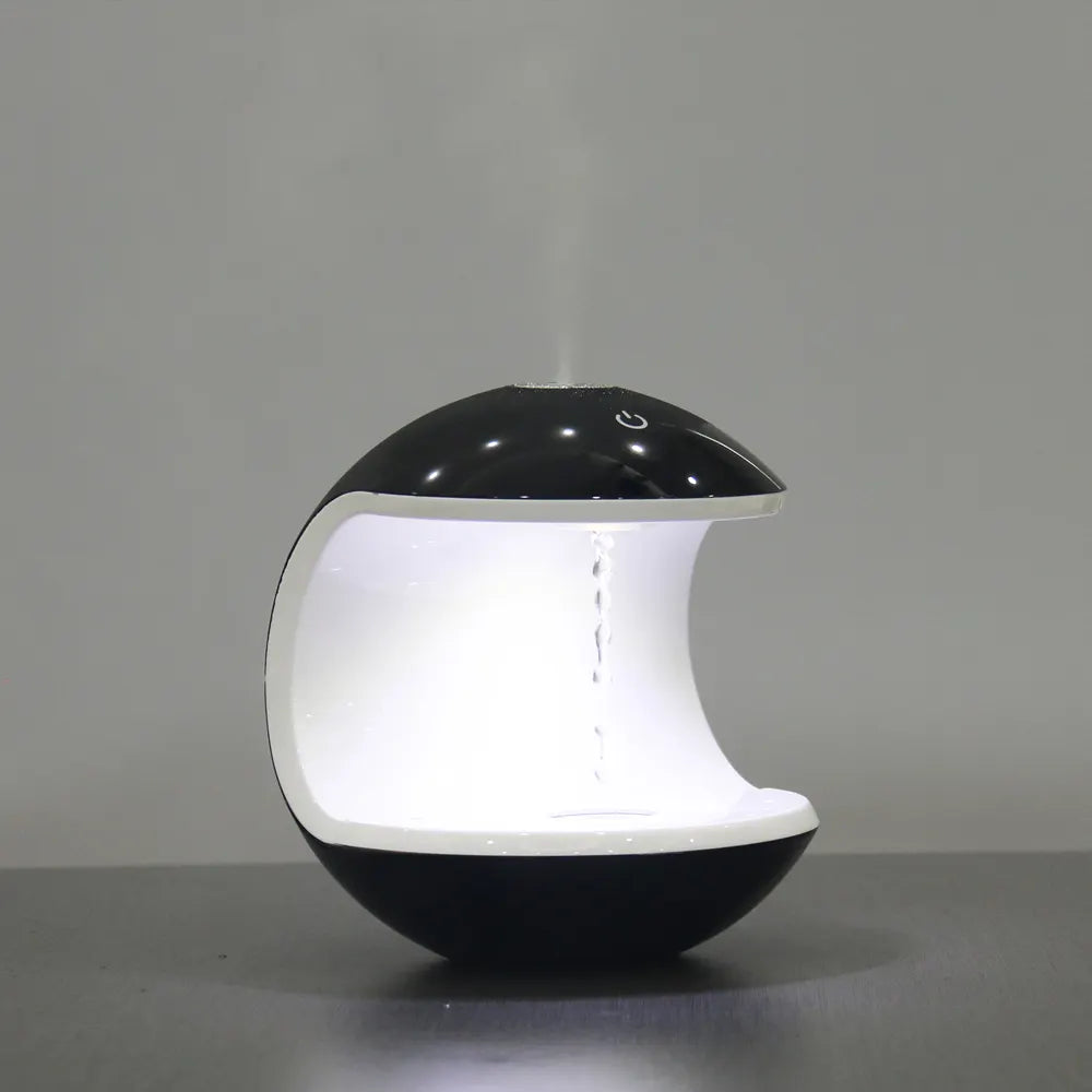 ヴァポリス- 2 in 1 USB電源リングライト加湿器
