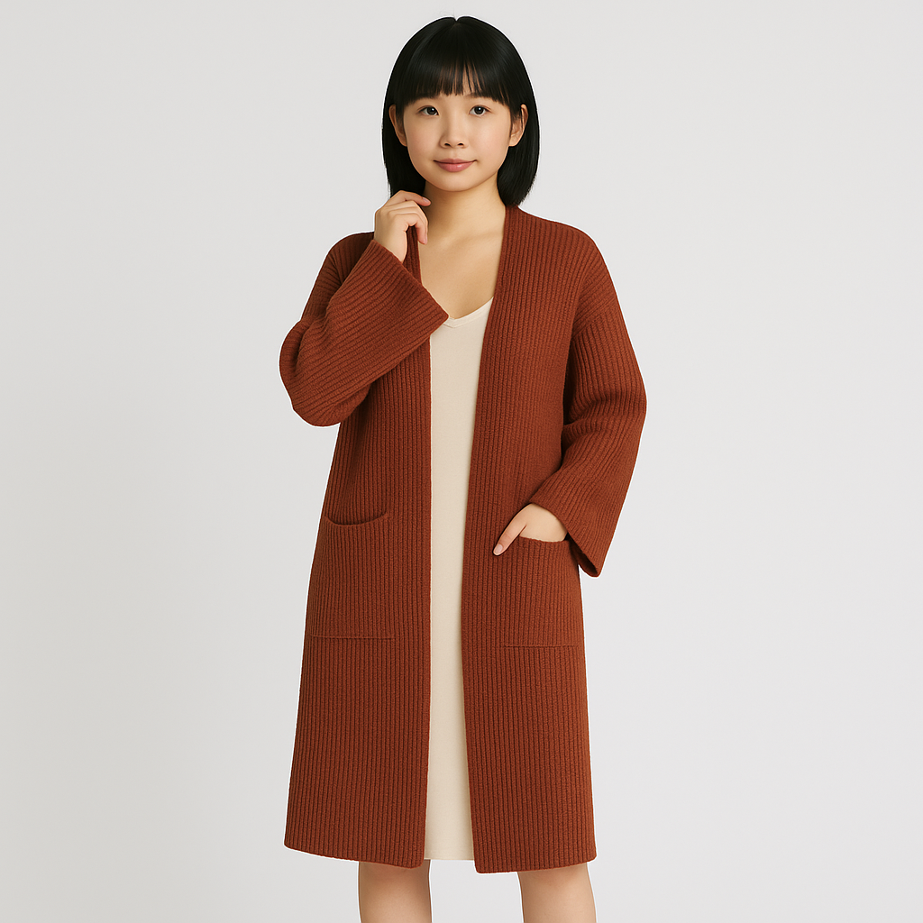 Liola | Long Knit Coat