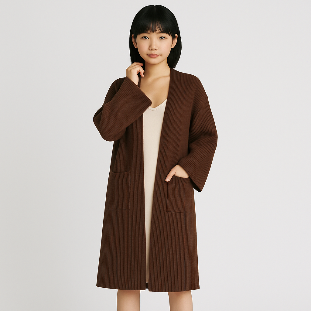 Liola | Long Knit Coat