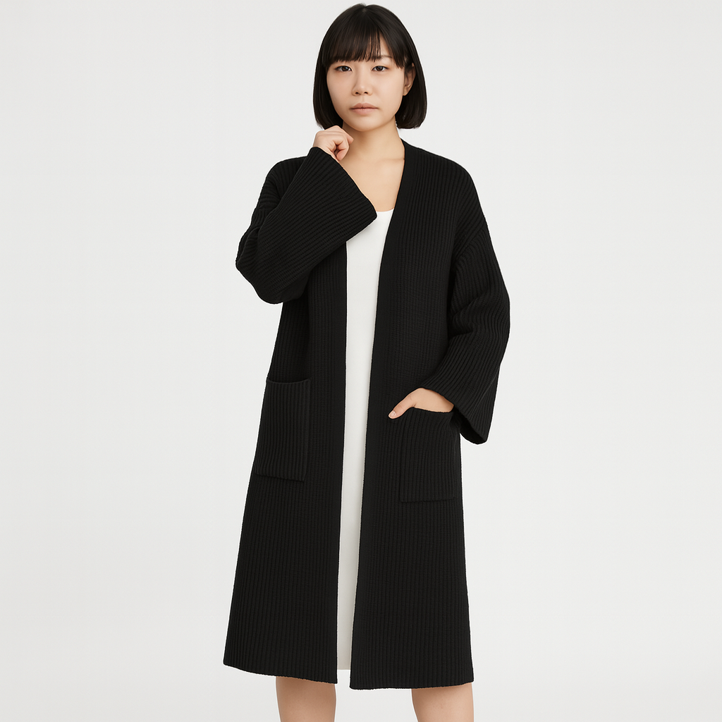 Liola | Long Knit Coat
