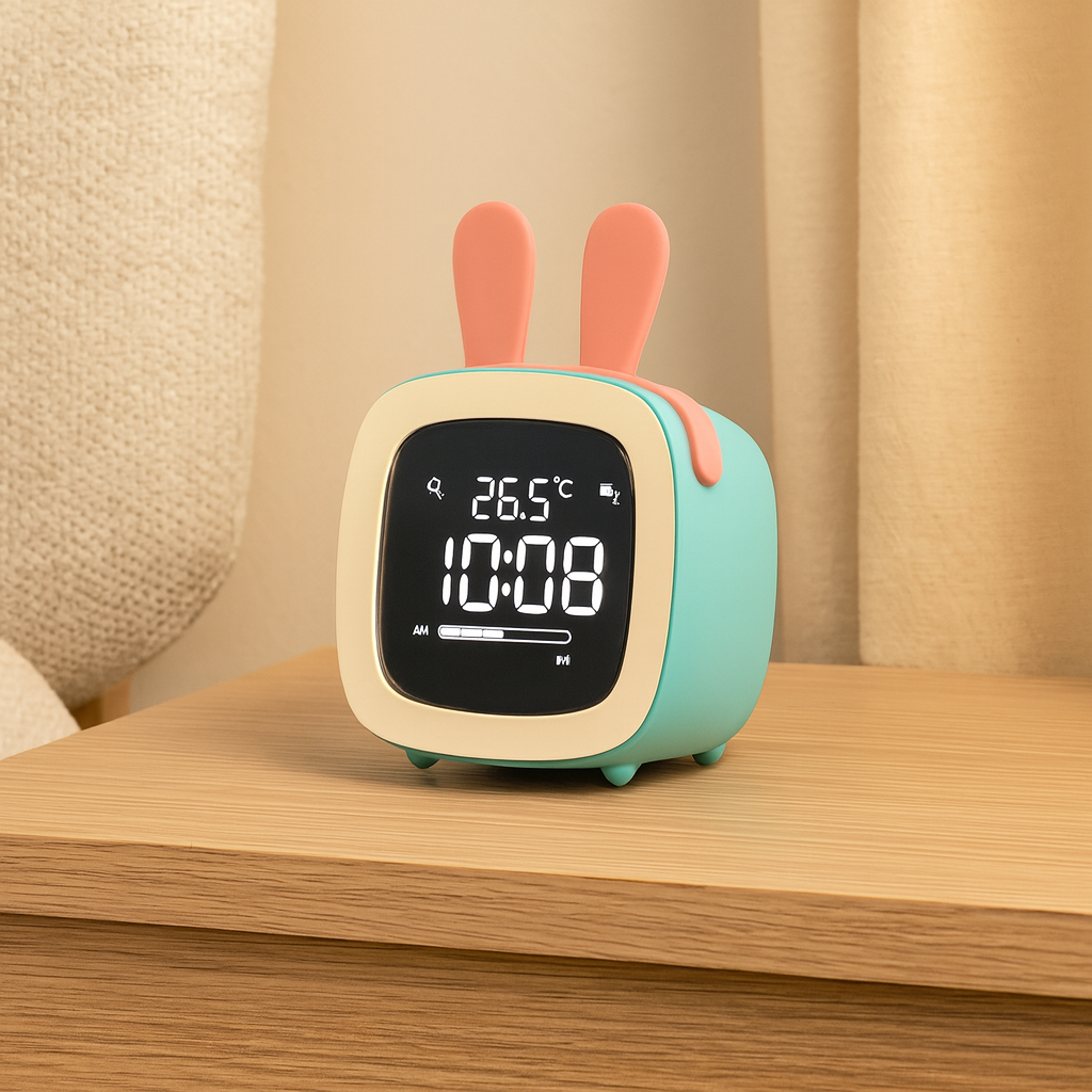 LumiHop | Playful Rabbit Alarm Clock for Children