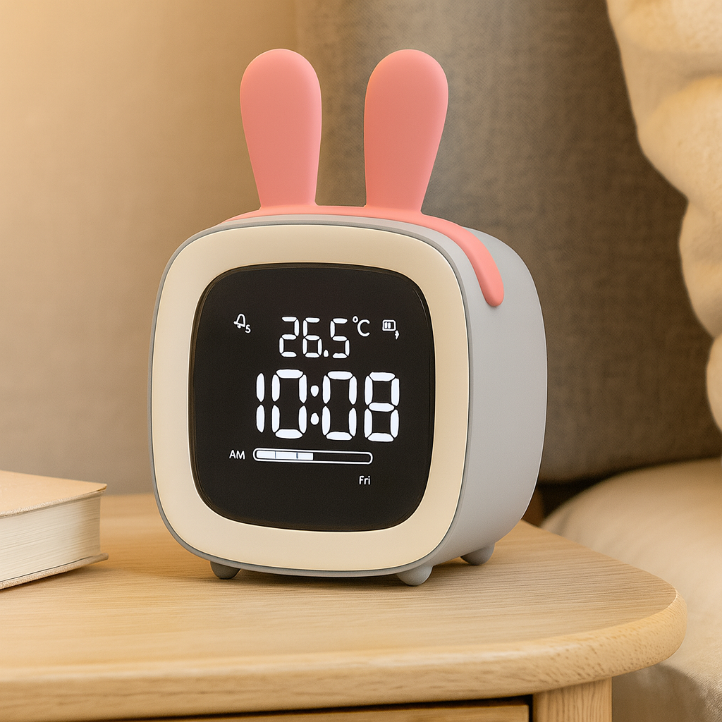 LumiHop | Playful Rabbit Alarm Clock for Children