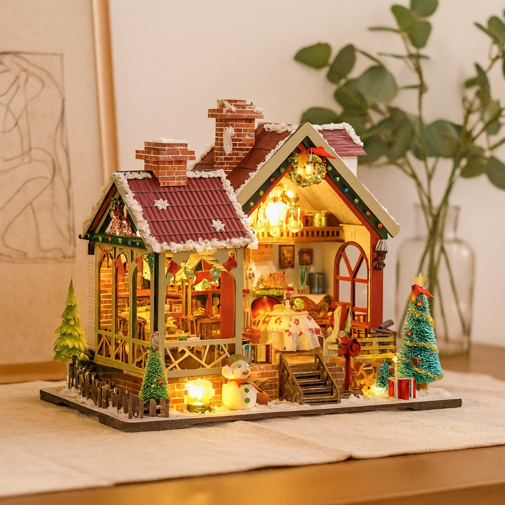 ルミベル | DIY 3Dクリスマス本棚モデルキット
