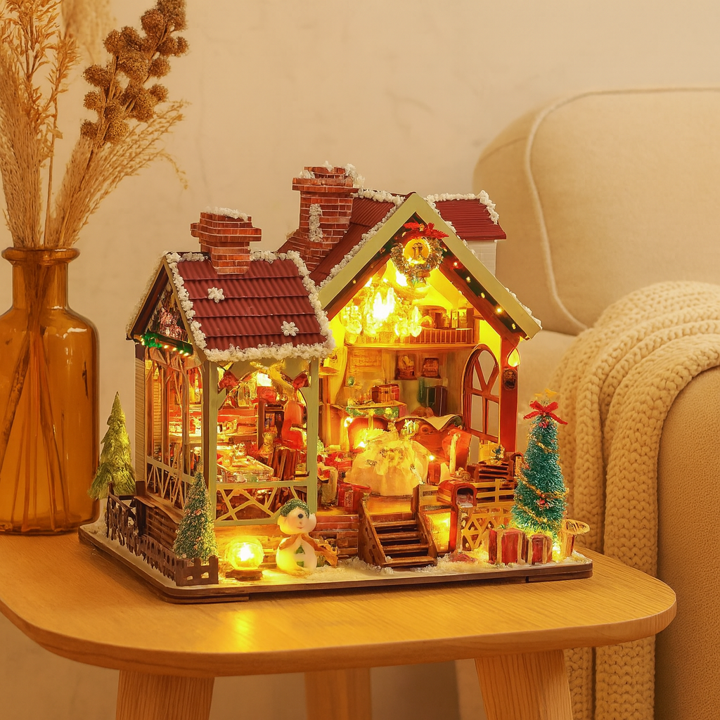 ルミベル | DIY 3Dクリスマス本棚モデルキット