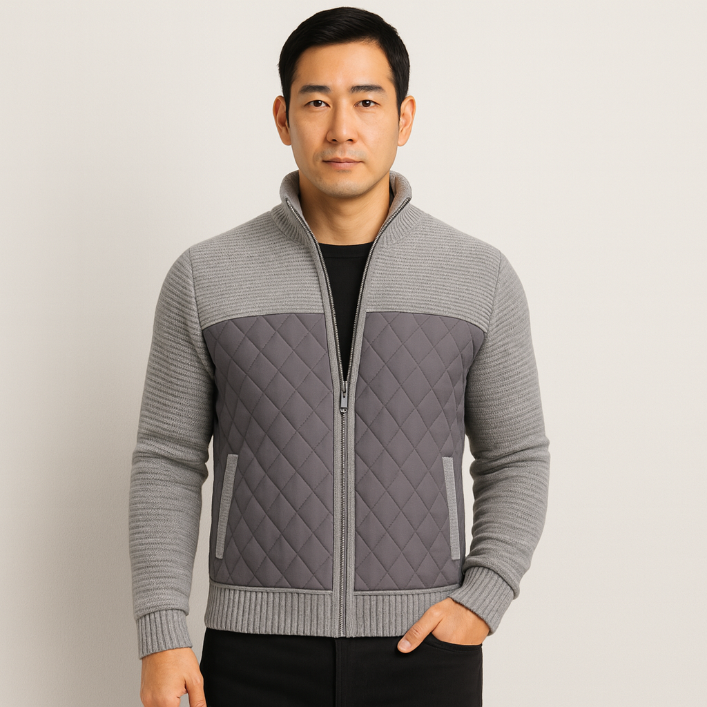 Massimo | Quilted Cardigan