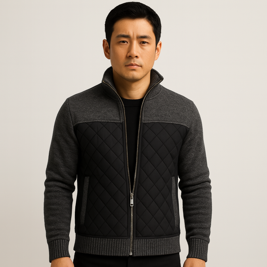 Massimo | Quilted Cardigan