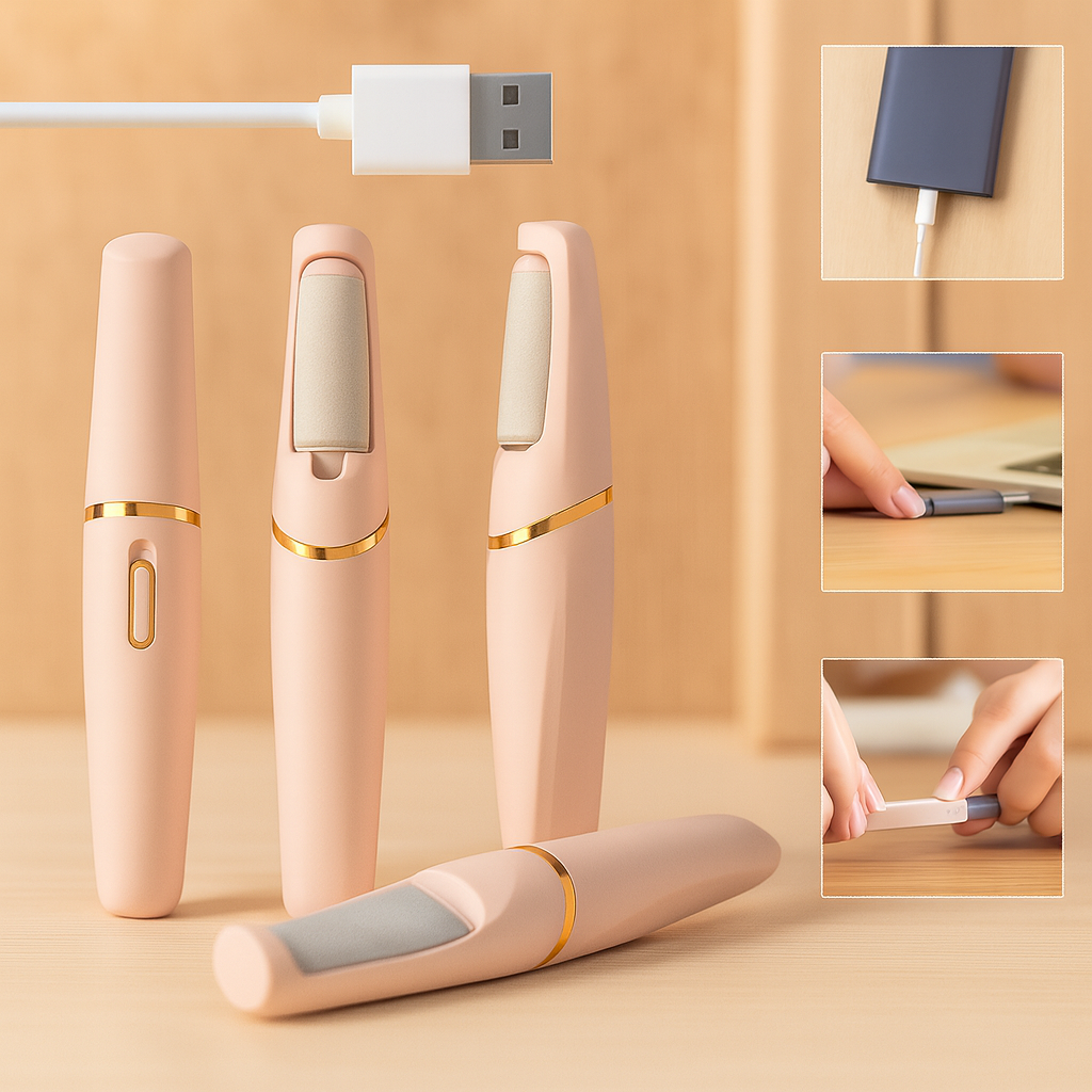 メヴォル 角質除去器 – 家庭用コンパクトフットケアデバイス