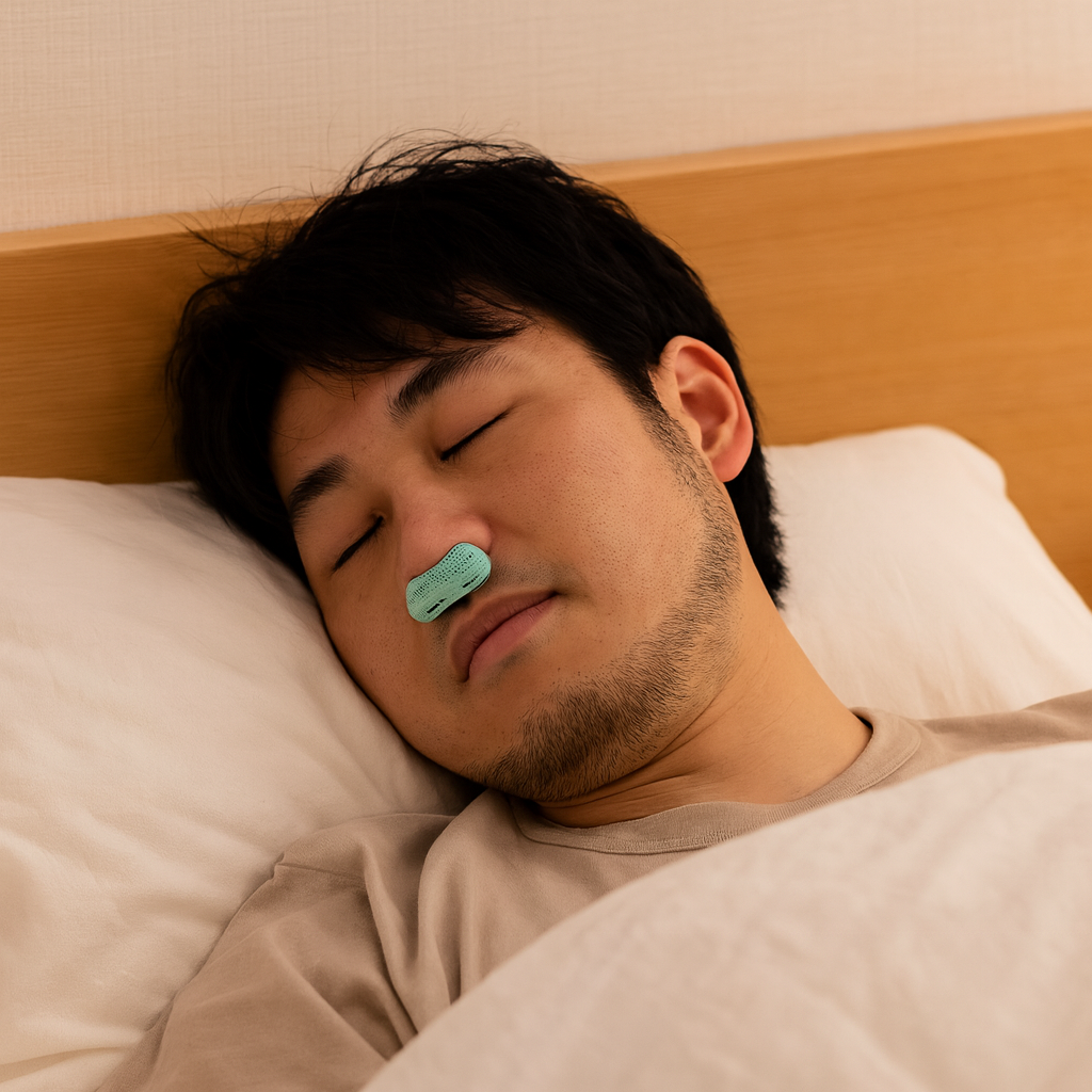 マイクロCPAP睡眠時無呼吸症候群装置（旅行・いびき防止用） - CPAP代替装置