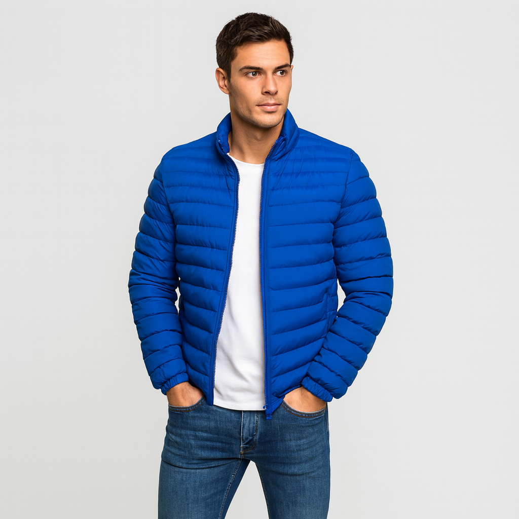 Narev | Quilted Jacket with Stand-up Collar