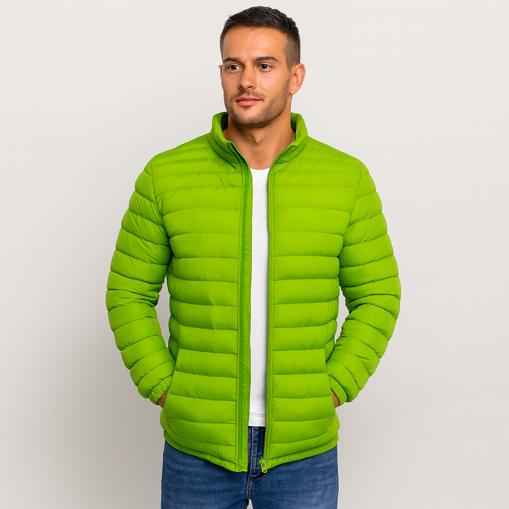 Narev | Quilted Jacket with Stand-up Collar
