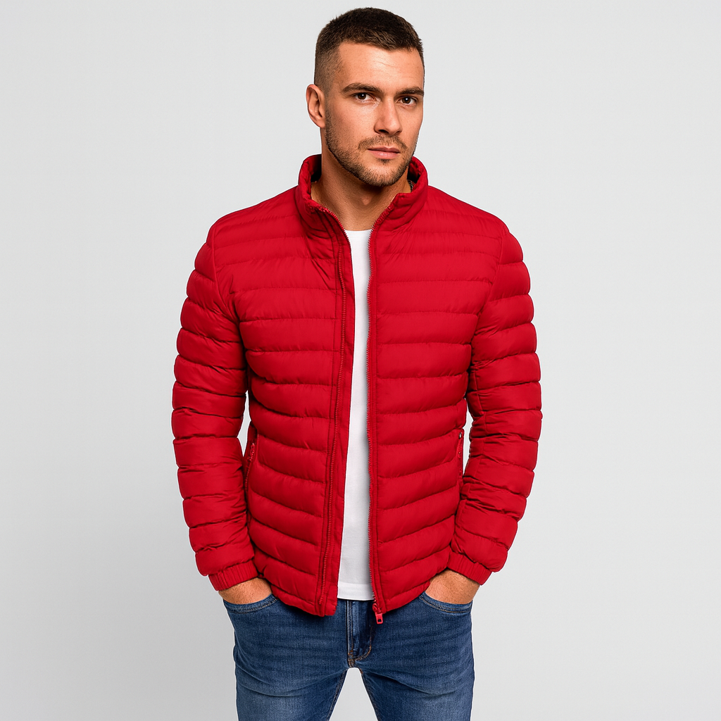 Narev | Quilted Jacket with Stand-up Collar