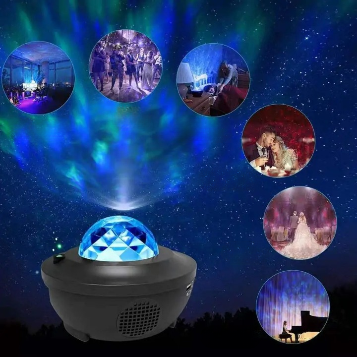 ギャラクシーLEDスピーカープロジェクターライト