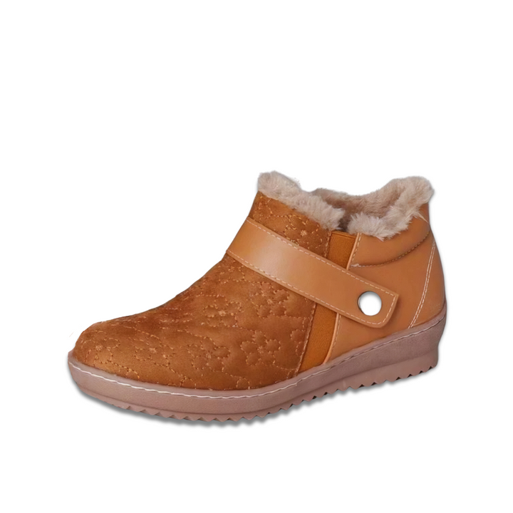 Sae - Faux Suede Winter Ankle Boots