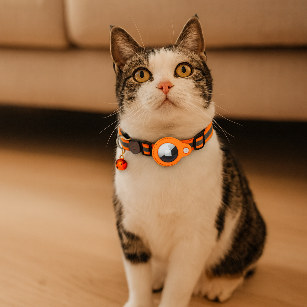 ペットウェイ| 安全留め具付きスマートGPS猫用首輪
