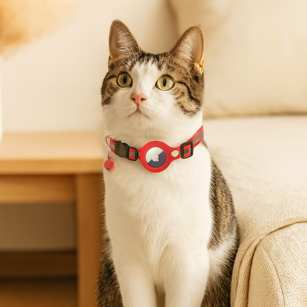 ペットウェイ| 安全留め具付きスマートGPS猫用首輪
