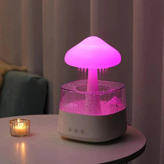 セリーンブリーズ - ナイトライト付きのエレガントな加湿器