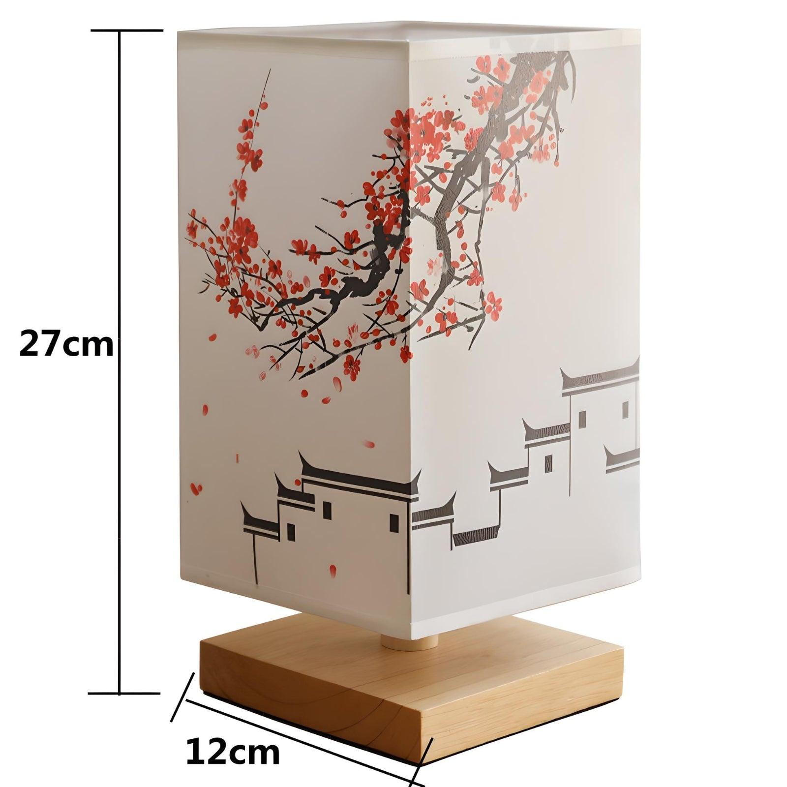 桜ライト – 調光可能な和風テーブルランプ