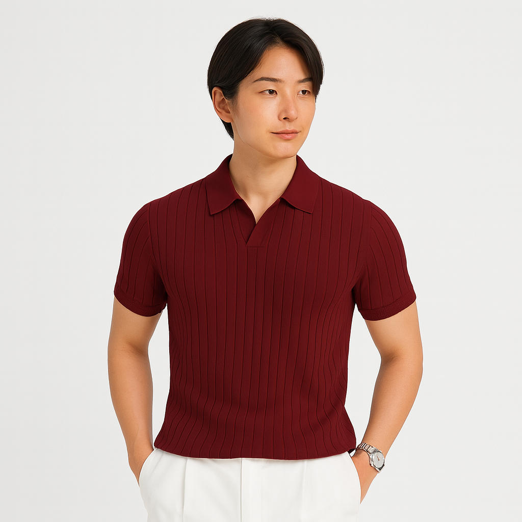 Lint | Modern Ribbed Polo
