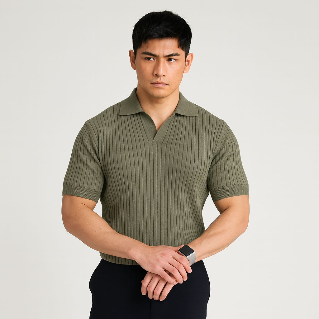 Lint | Modern Ribbed Polo