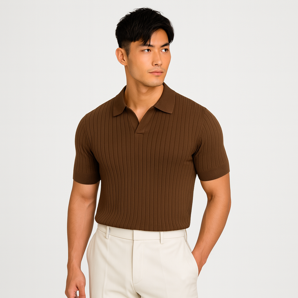 Lint | Modern Ribbed Polo