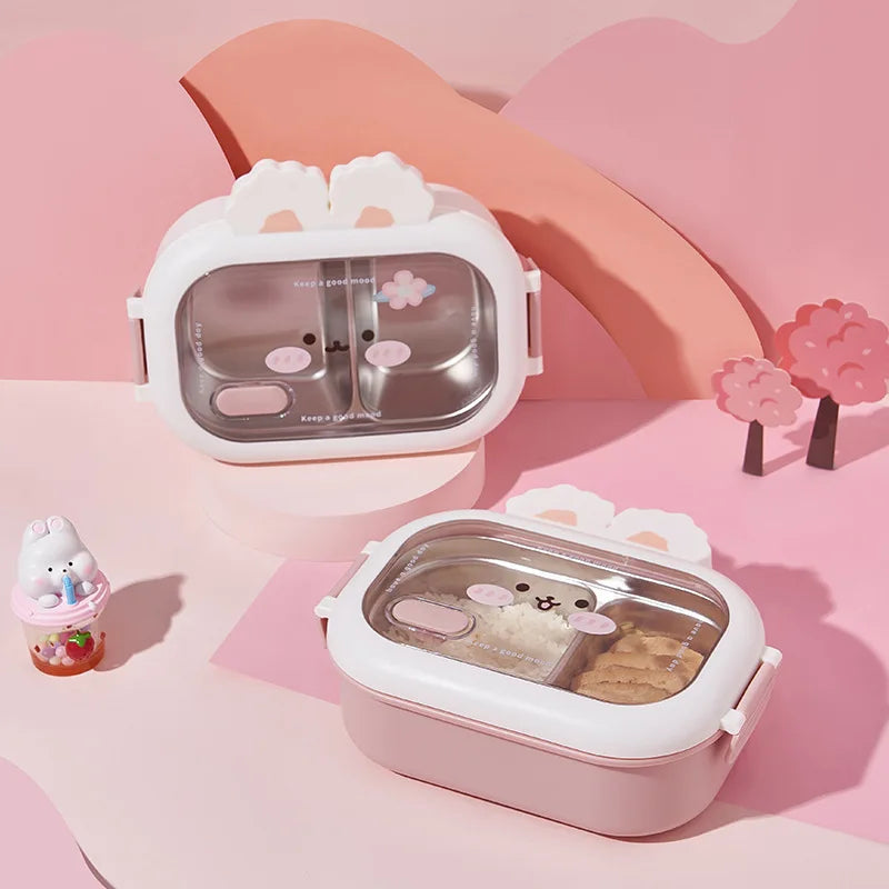 ステンレス製断熱かわいいランチボックス