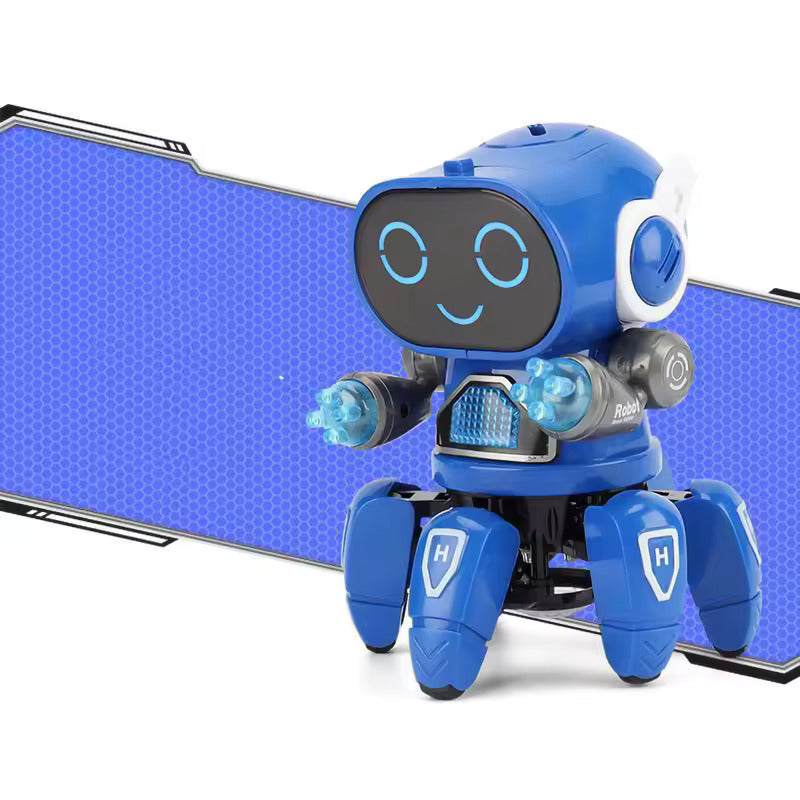 ロボグルーヴ - カラフルなLEDライトで歌って踊るインタラクティブロボット
