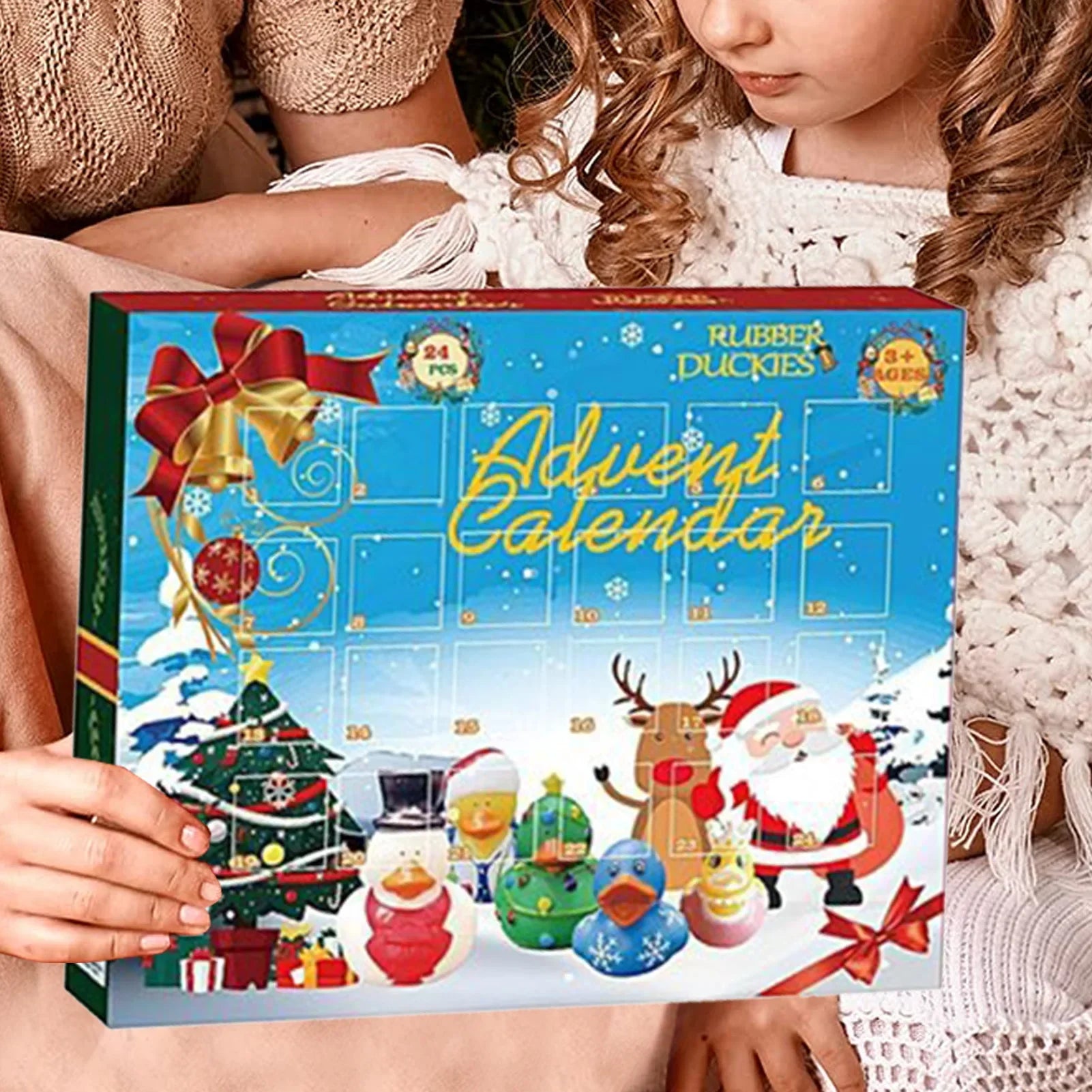 クリスマスカウントダウンラバーダックアドベントカレンダー