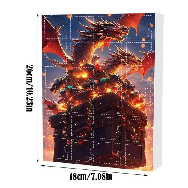 24日間パズルゲーム「ドラゴンアドベントカレンダー」