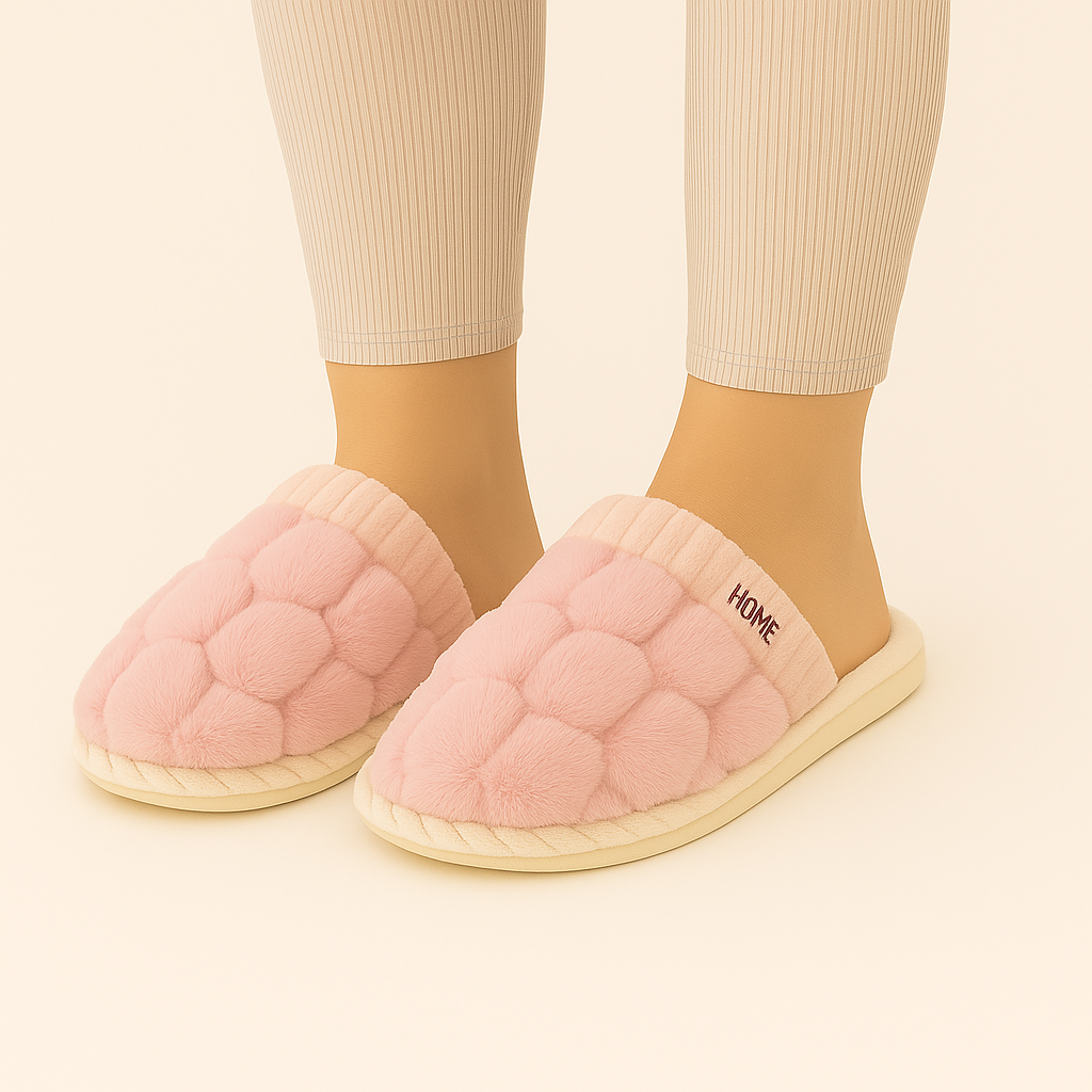 セレーネ | ふわふわの冬用スリッパ